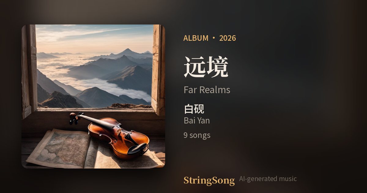 远境 cover