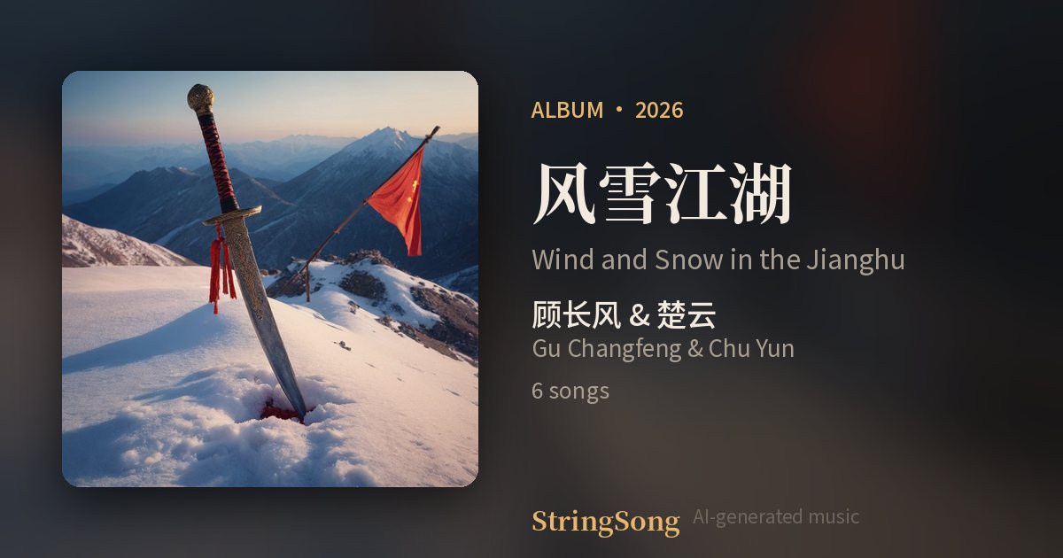 风雪江湖 cover