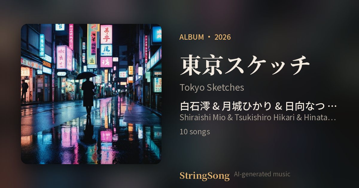 東京スケッチ cover