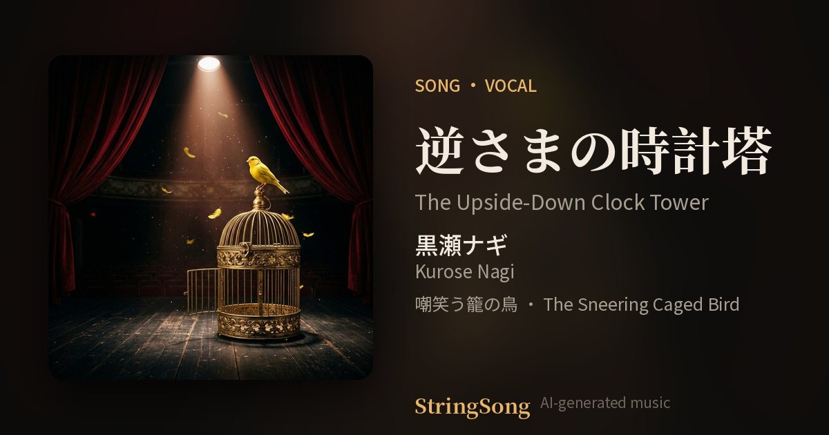 逆さまの時計塔 cover