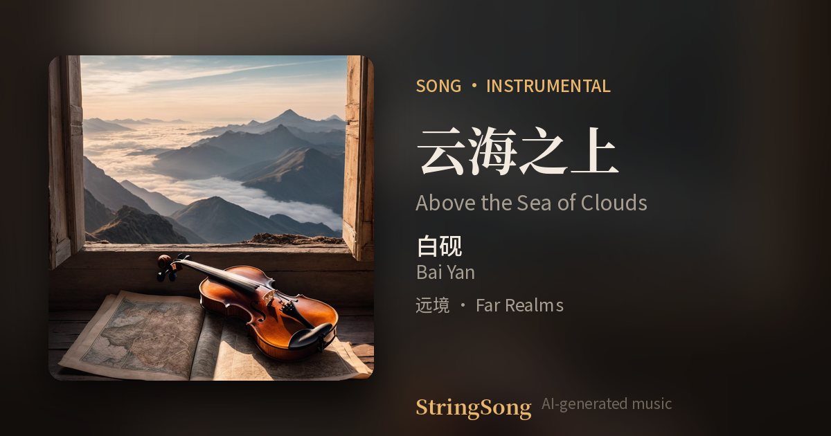 云海之上 cover
