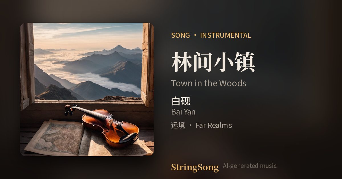 林间小镇 cover