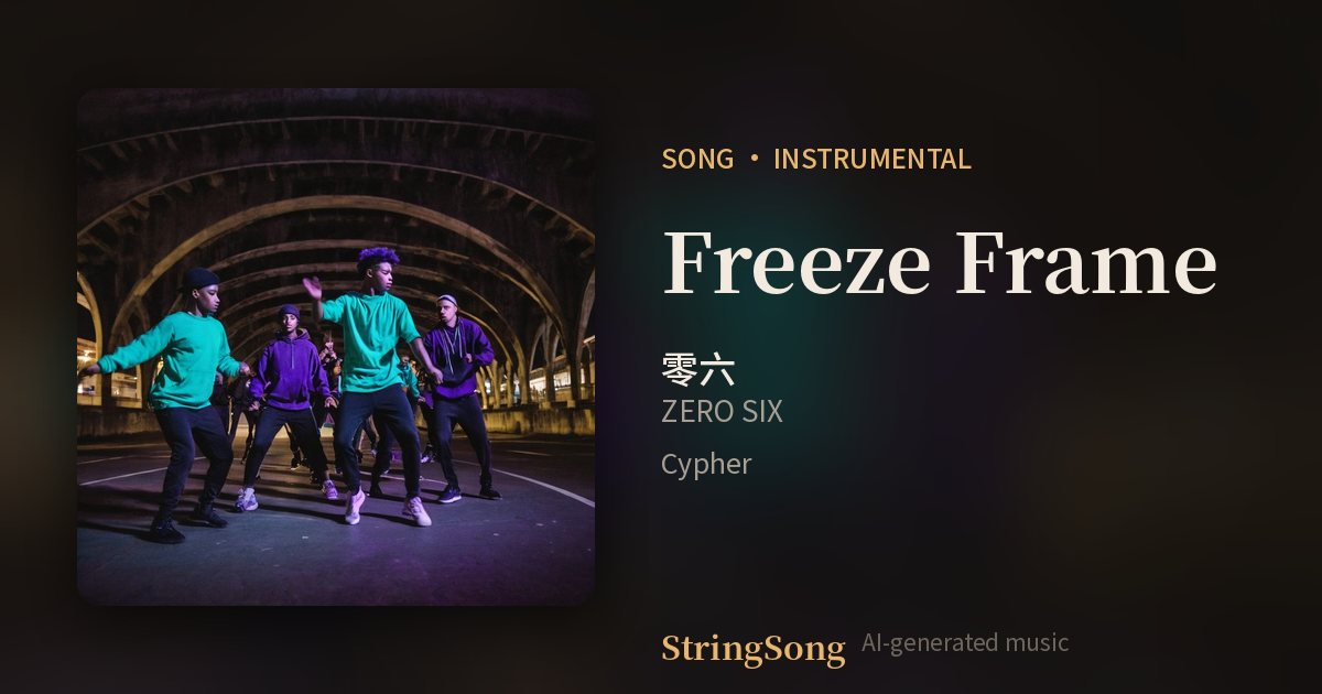 Freeze Frame cover