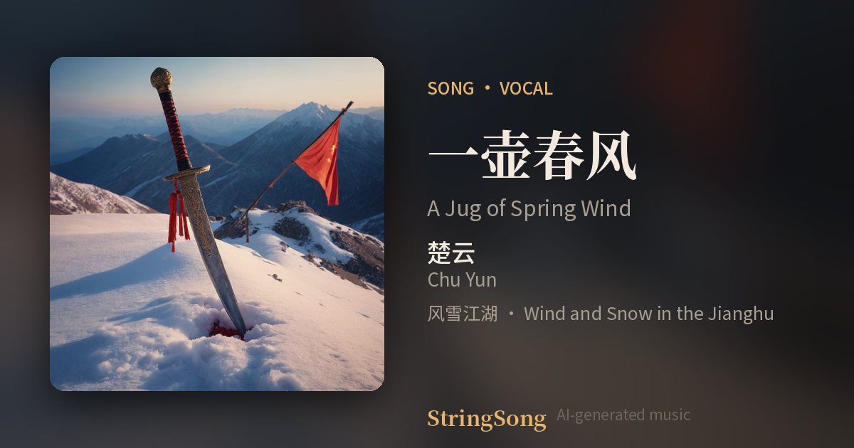 一壶春风 cover