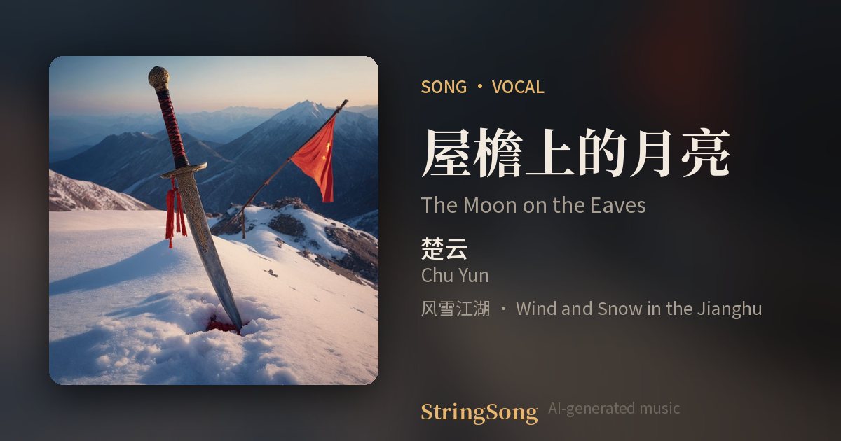 屋檐上的月亮 cover