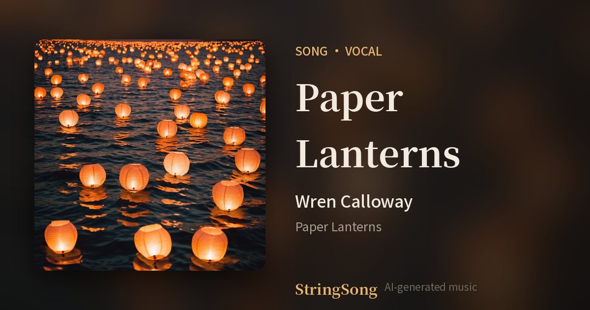 Paper Lanterns cover