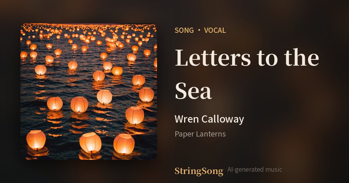 Letters to the Sea cover