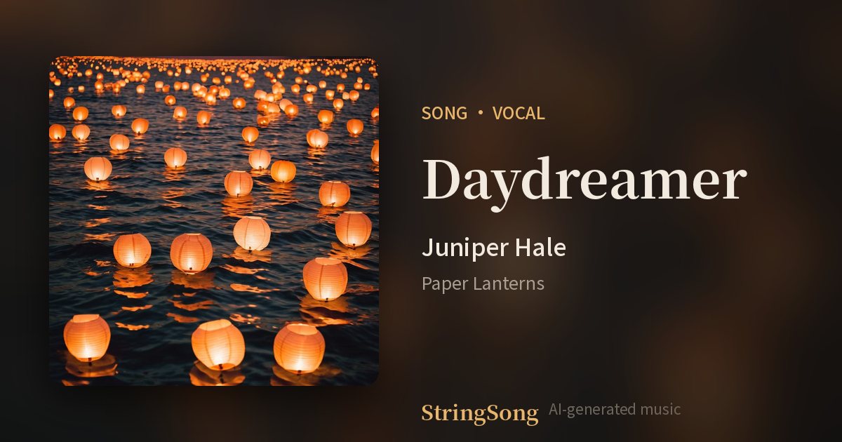 Daydreamer cover