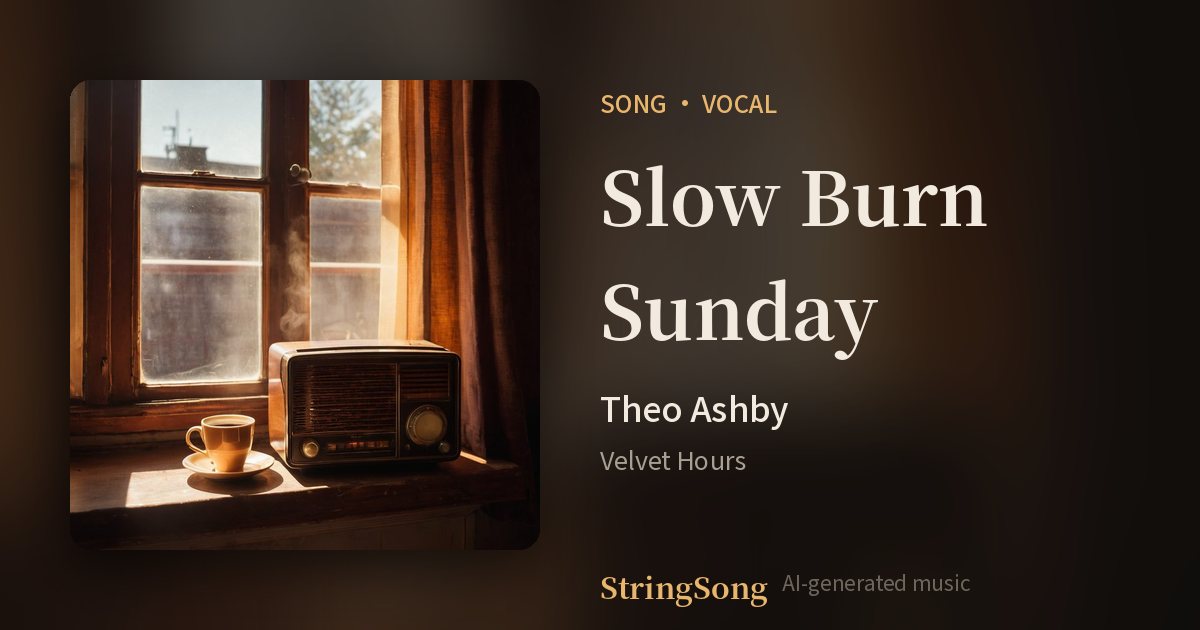 Slow Burn Sunday cover