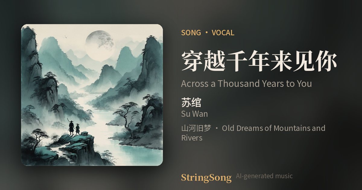穿越千年来见你 cover