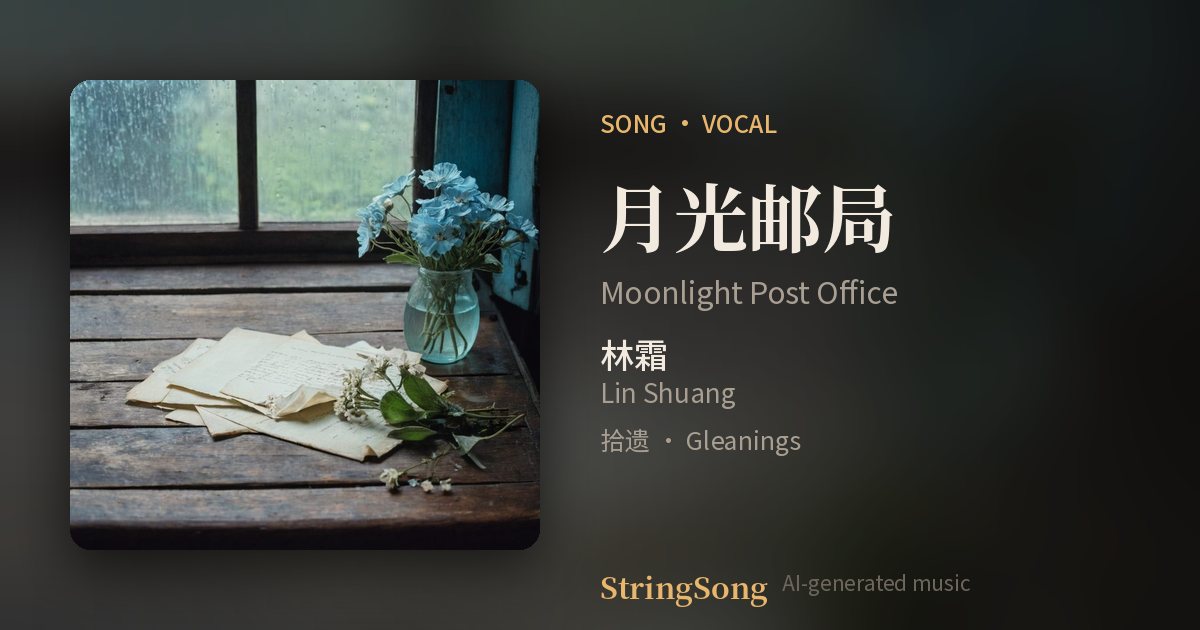月光邮局 cover