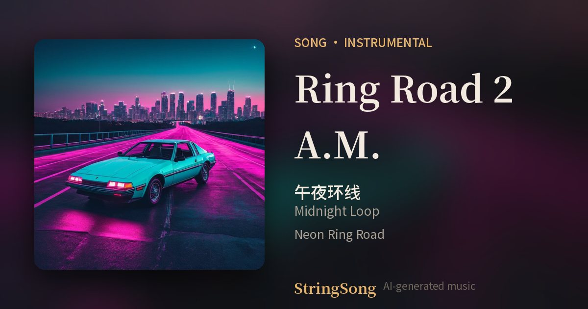 Ring Road 2 A.M. cover